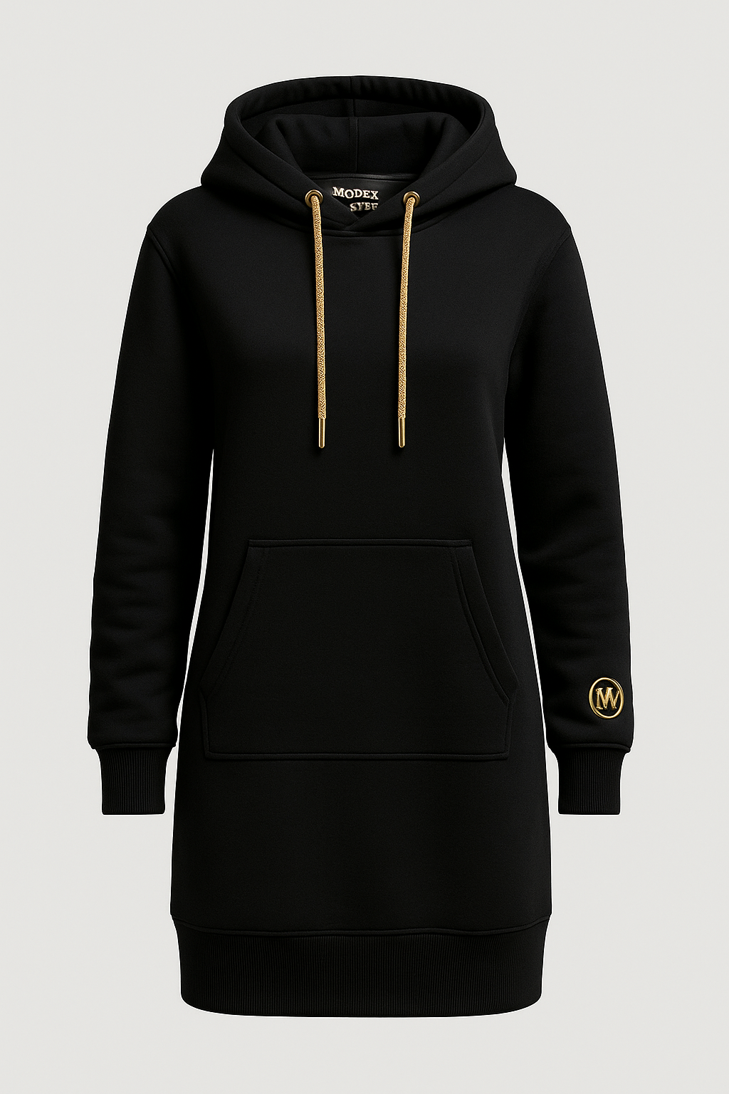 Hoodie Ivory Triple Lines