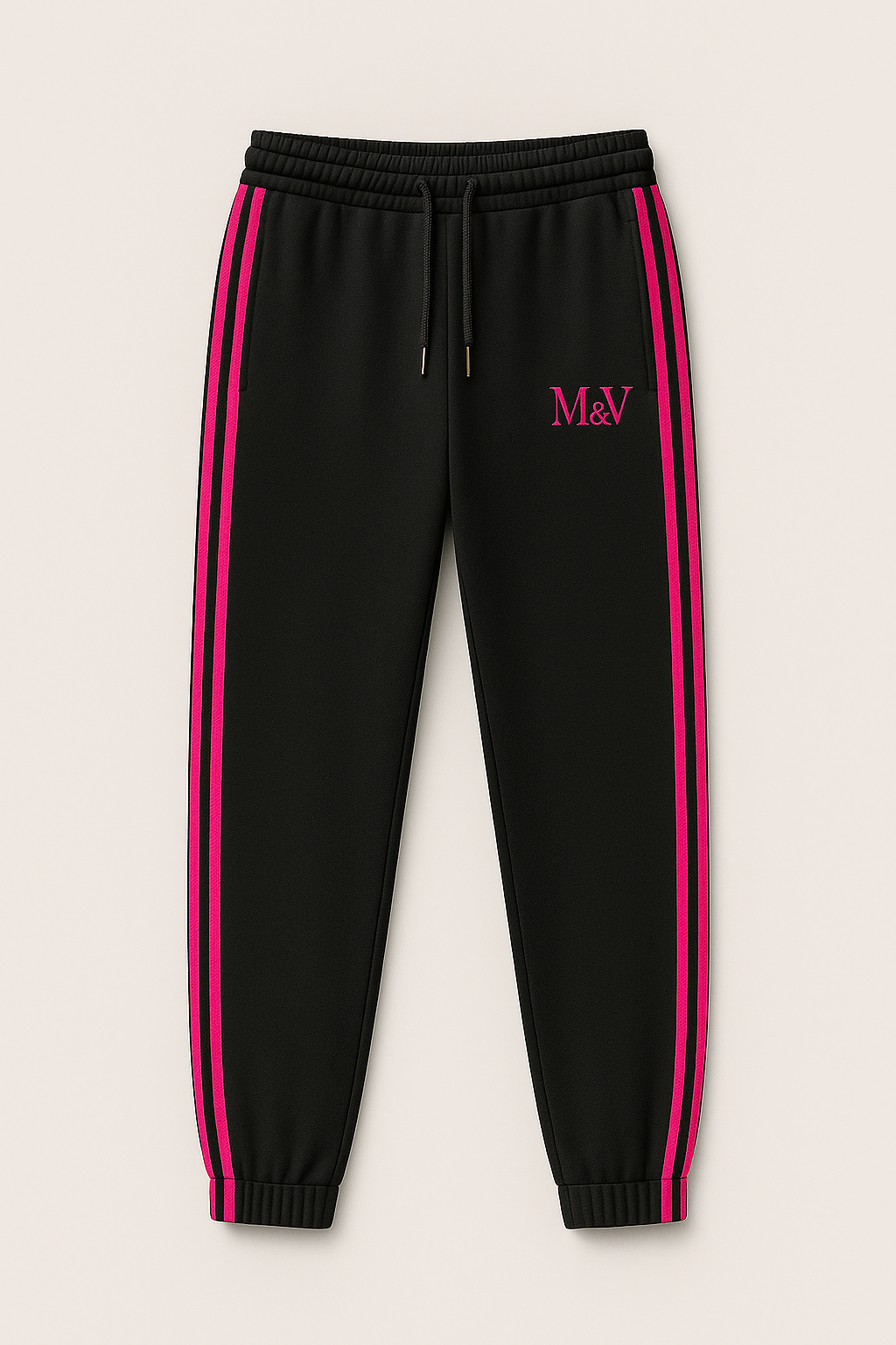 Jogger M&V Fuchsia Lines