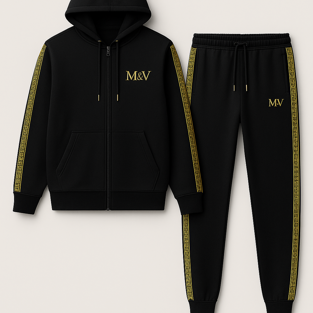 Chándal Gold Greek Tape