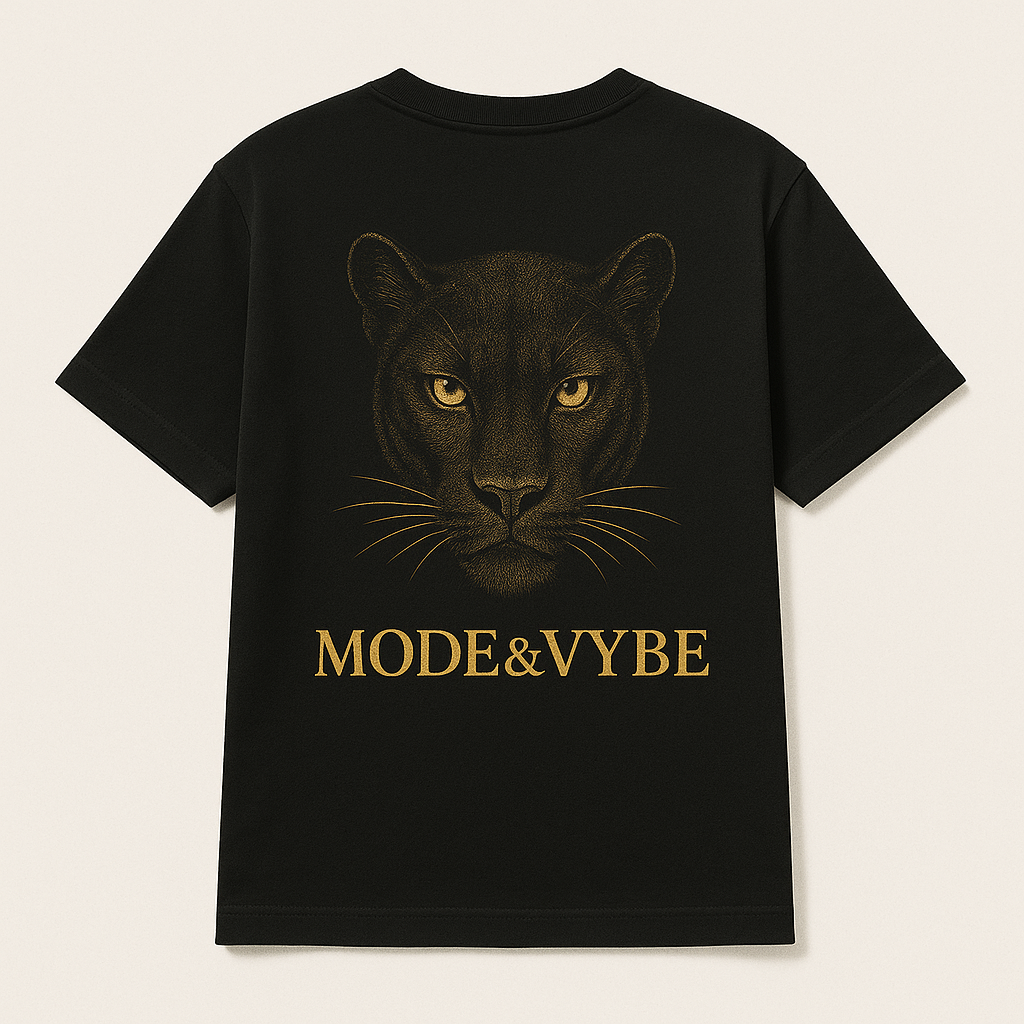 Camiseta Panther Back Gold